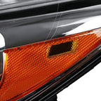 2016-2018 Honda HR-V Crystal Headlights w/ Amber Reflectors (Chrome Housing/Clear Lens)