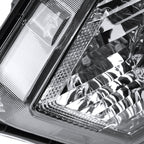 2016-2018 Honda HR-V Clear Lens Crystal Headlight w/ Amber Reflector - Driver Side Only