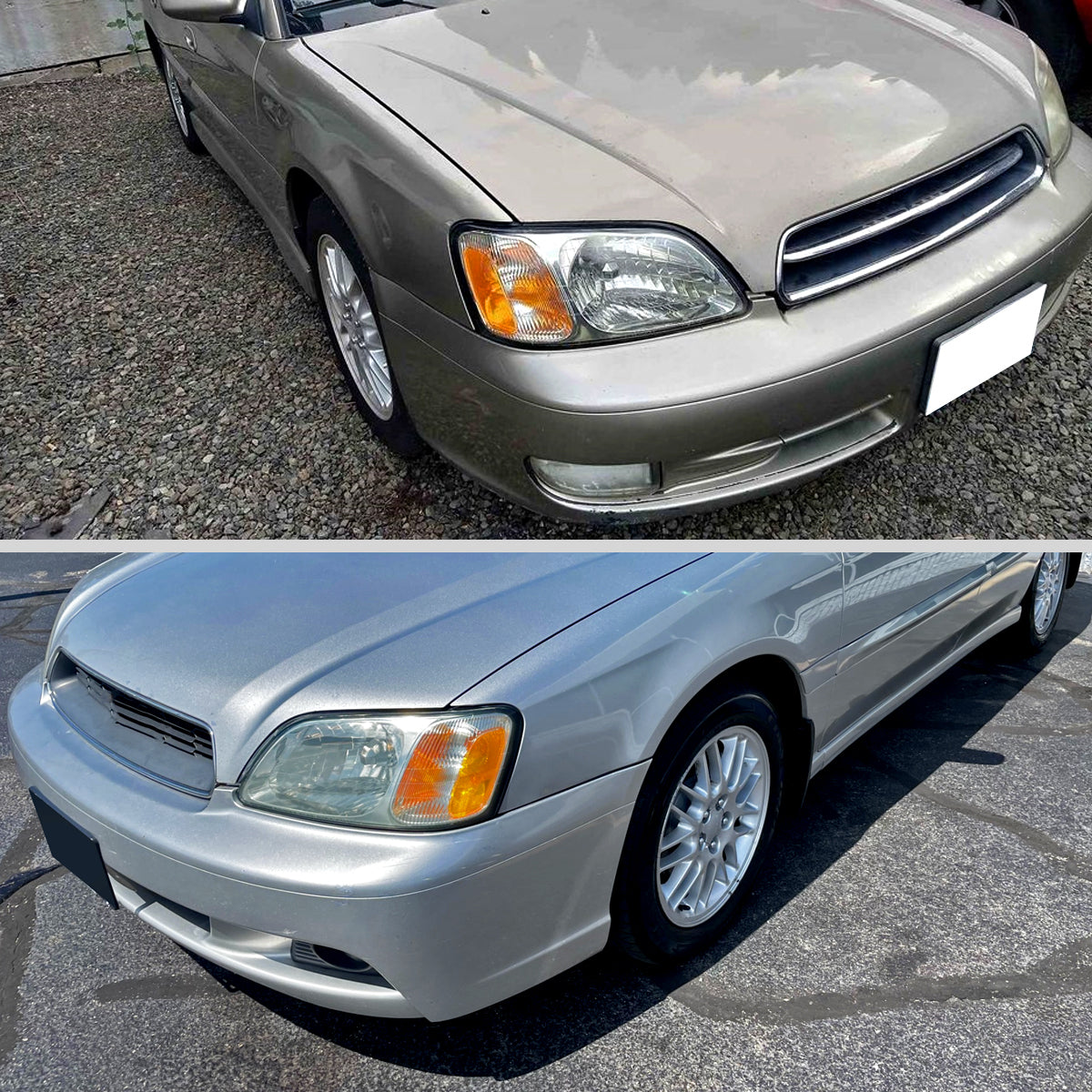 2000-2004 Subaru Legacy Brighton/2003-2006 Baja Sport Factory Style Headlights (Chrome Housing/Clear Lens)