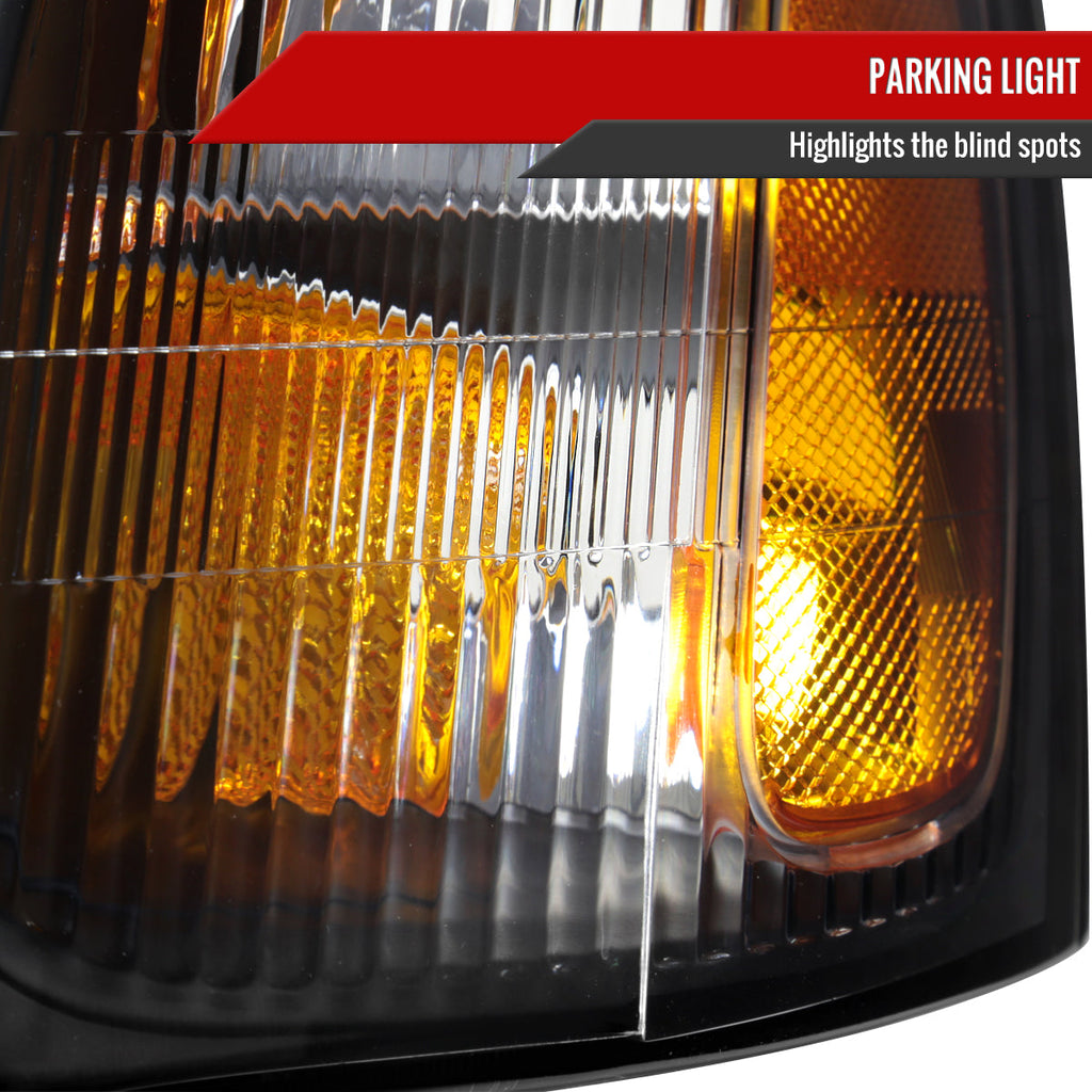 2000-2004 Subaru Legacy Brighton/2003-2006 Baja Sport Factory Style Headlights (Matte Black Housing/Clear Lens)