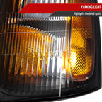 2000-2004 Subaru Legacy Brighton/2003-2006 Baja Sport Factory Style Headlights (Matte Black Housing/Clear Lens)