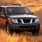 2005-2008 Nissan Frontier/2005-2006 Pathfinder Factory Style Headlights (Chrome Housing/Clear Lens)