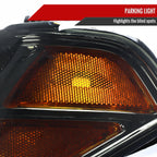 2005-2008 Nissan Frontier/2005-2006 Pathfinder Factory Style Headlights (Chrome Housing/Smoked Lens)