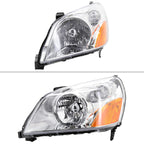 2003-2005 Honda Pilot Factory Style Headlight (Chrome Housing/Clear Lens)
