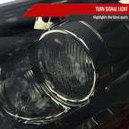 2003-2005 Honda Pilot Factory Style Headlight (Chrome Housing/Smoked Lens)