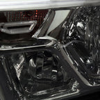 2019-2024 Dodge RAM 1500 Factory Style Headlights with Amber Reflectors (Chrome Housing/Smoked Lens)
