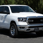 2019-2024 Dodge RAM 1500 Animated LED Bar Factory Style Headlights (Matte Black Housing/Clear Lens)