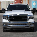 2019-2024 Dodge Ram 1500 Factory Style Crystal Headlight - Driver Side Only (Black Housing / Clear Lens)