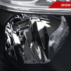 2019-2024 Dodge Ram 1500 Factory Style Crystal Headlight - Passenger Side Only (Black Housing / Clear Lens)
