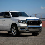 2019-2024 Dodge Ram 1500 Factory Style Crystal Headlight - Passenger Side Only (Black Housing / Clear Lens)