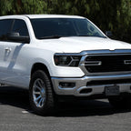 2019-2024 Dodge RAM 1500 Animated LED Bar Factory Style Headlights (Matte Black Housing/Smoked Lens)