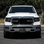 2019-2024 Dodge RAM 1500 Animated LED Bar Factory Style Headlights (Matte Black Housing/Smoked Lens)