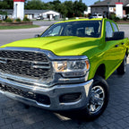 2019-2024 Dodge Ram 2500 3500 Factory Style Crystal Headlight - Driver Side Only (Chrome Housing / Clear Lens)