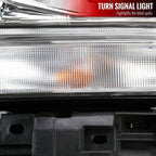 2019-2024 Dodge RAM 2500/3500/4500/5500 Factory Style Headlights (Chrome Housing/Clear Lens)