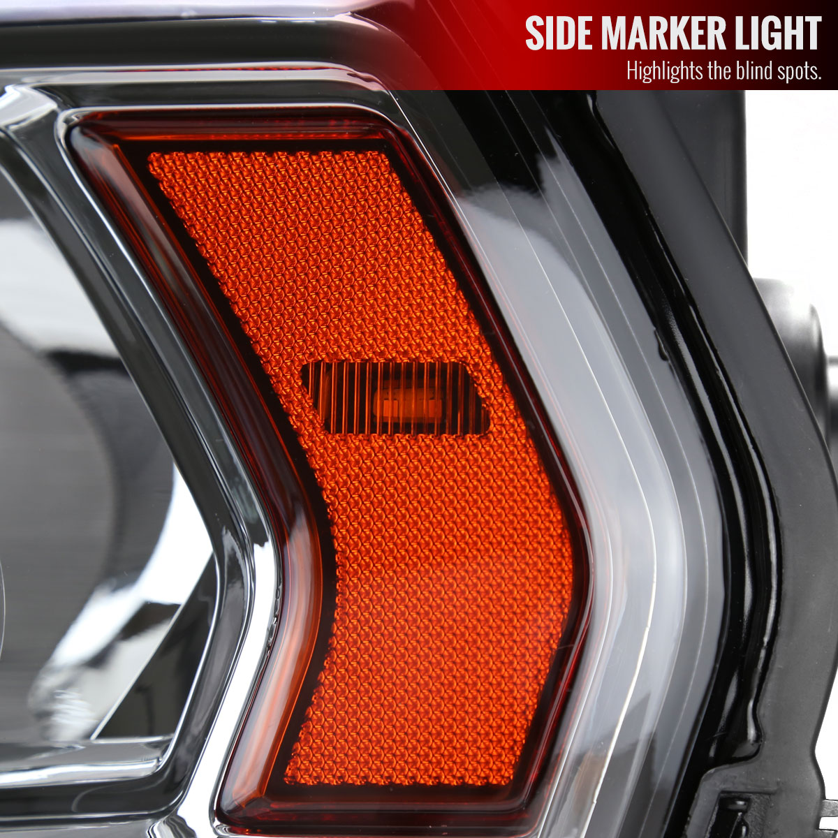 2019-2024 Dodge RAM 2500/3500/4500/5500 Factory Style Headlights (Chrome Housing/Clear Lens)