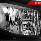 2019-2024 Dodge Ram 2500 3500 Factory Style Crystal Headlight - Driver Side Only (Black Housing / Clear Lens)