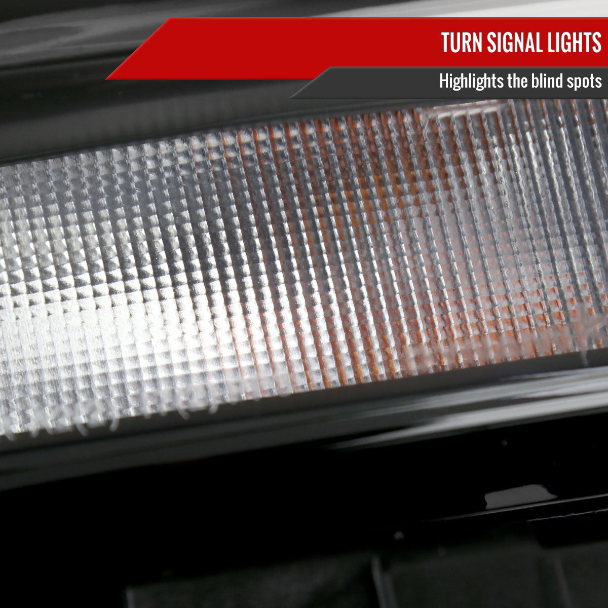 2019-2024 Dodge RAM 2500/3500/4500/5500 Factory Style Headlights (Matte Black Housing/Clear Lens)