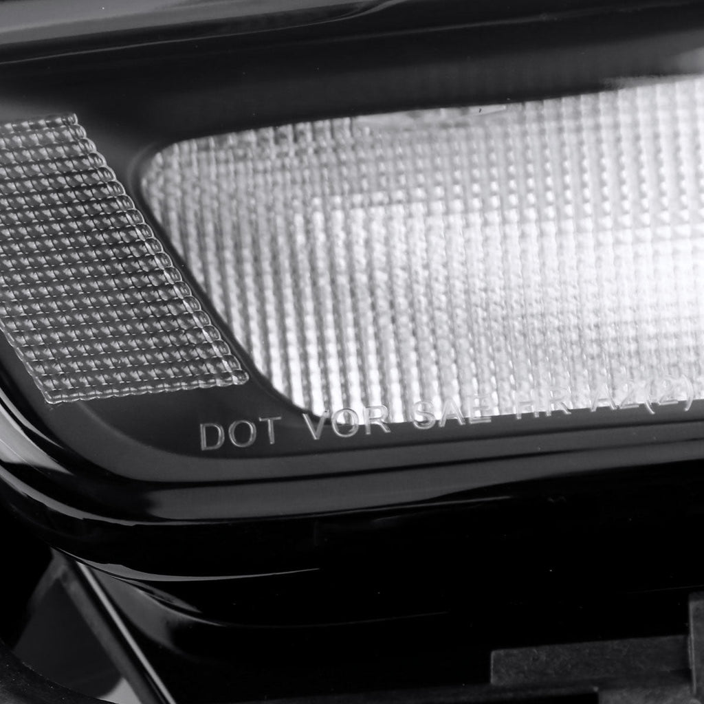 2019-2024 Dodge RAM 2500/3500/4500/5500 Factory Style Headlights (Matte Black Housing/Clear Lens)