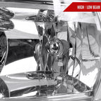 1994-2001 Dodge RAM 1500/ 1994-2002 RAM 2500 3500 Factory Style Headlights (Chrome Housing/Clear Lens)