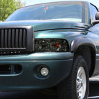 1994-2001 Dodge RAM 1500/ 1994-2002 RAM 2500 3500 Factory Style Headlights (Chrome Housing/Smoked Lens)