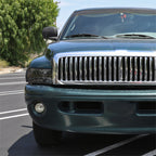 1994-2001 Dodge RAM 1500/ 1994-2002 RAM 2500 3500 Crystal Headlights (Chrome Housing/Smoked Lens)