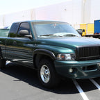 1994-2001 Dodge RAM 1500/ 1994-2002 RAM 2500 3500 Factory Style Headlights (Matte Black Housing/Clear Lens)