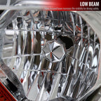 2019-2022 Ford Ranger XL/XLT Factory Style Halogen Headlights (Chrome Housing/Clear Lens)