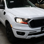 2019-2022 Ford Ranger XL XLT Factory Style Headlights (Matte Black Housing/Clear Lens)
