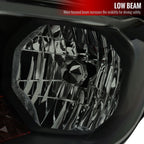 2019-2022 Ford Ranger XL/XLT Factory Style Halogen Headlights (Glossy Black Housing/Smoked Lens)