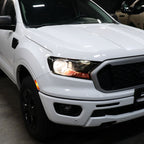 2019-2022 Ford Ranger XL/XLT Factory Style Halogen Headlights (Glossy Black Housing/Smoked Lens)