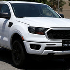 2019-2022 Ford Ranger XL/XLT Factory Style Halogen Headlights (Glossy Black Housing/Smoked Lens)