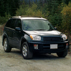 2001-2003 Toyota RAV4 Factory Style Headlights (Chrome Housing/Clear Lens)