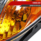 2001-2003 Toyota RAV4 Factory Style Headlights (Chrome Housing/Clear Lens)