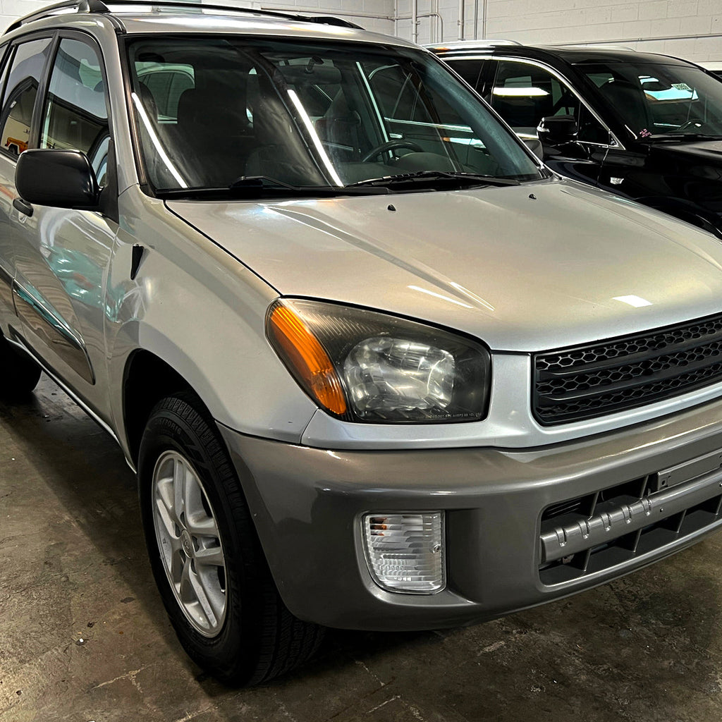 2001-2003 Toyota RAV4 Factory Style Headlights (Matte Black Housing/Clear Lens)