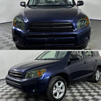 2006-2008 Toyota RAV4 Factory Style Headlights (Chrome Housing/Smoked Lens)