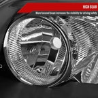 2006-2008 Toyota RAV4 Factory Style Headlights (Matte Black Housing/Clear Lens)