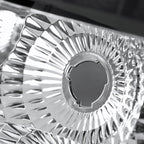 2002-2006 Chevrolet Avalanche/ 2003-2007 Silverado 1PC Factory Style Headlights w/ SMD LED Light Strip & Bumper Lights (Matte Black Housing/Clear Lens)