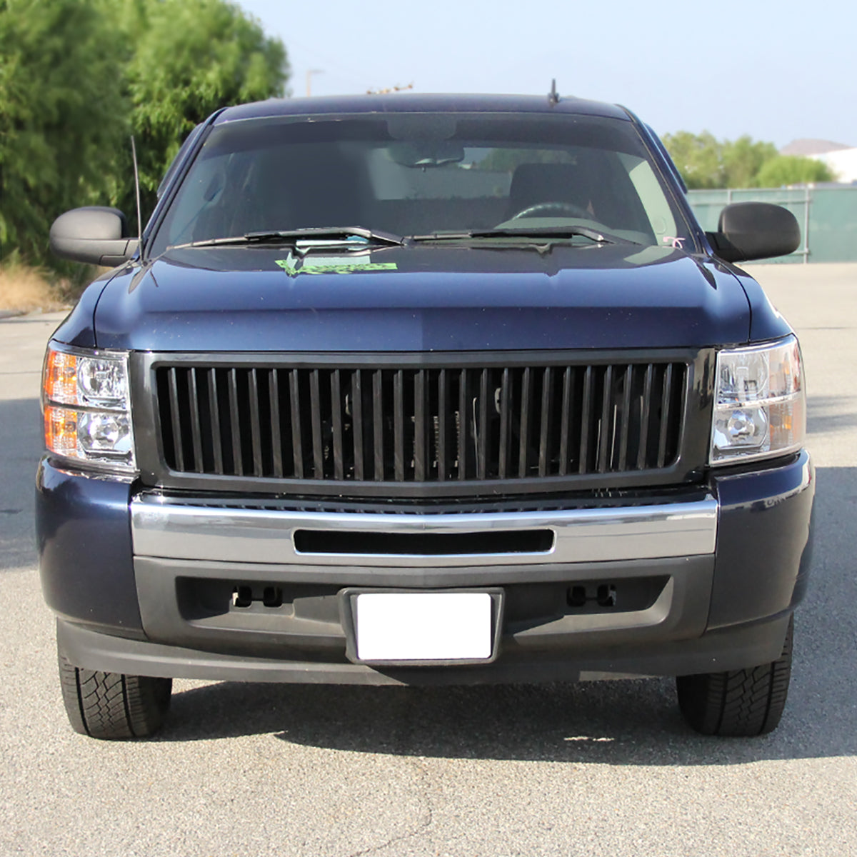 2007-2013 Chevrolet Silverado 1500/ 2007-2014 Silverado 2500HD 3500HD Factory Style Headlights (Chrome Housing/Clear Lens)