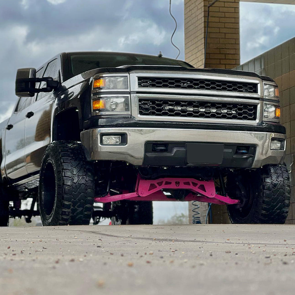 2014-2015 Chevrolet Silverado 1500 Factory Style Headlights w/ Amber Reflectors (Matte Black Housing/Clear Lens)