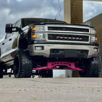 2014-2015 Chevrolet Silverado 1500 Factory Style Headlights w/ Amber Reflectors (Matte Black Housing/Clear Lens)
