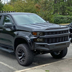 2019-2021 Chevrolet Silverado 1500 Factory Style Projector Headlight (Matte Black Housing/Smoked Lens)