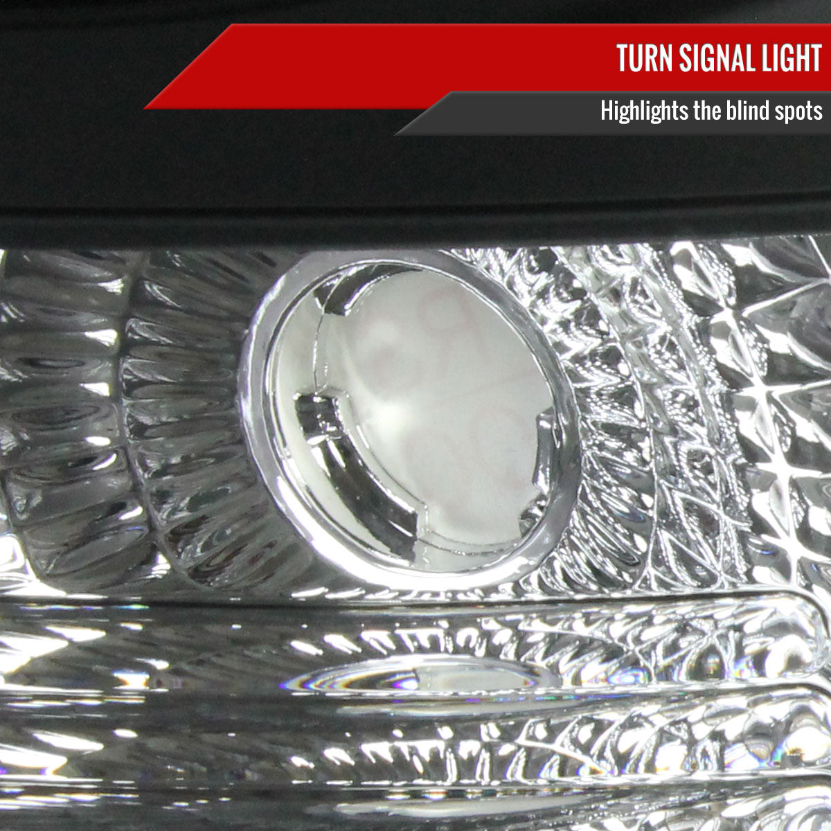 1999-2002 Chevrolet Silverado 1500 2500/ 2000-2006 Tahoe Suburban 1PC Factory Style Headlights w/ Bumper Lights (Matte Black Housing/Clear Lens)