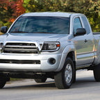 2005-2011 Toyota Tacoma LED Bar Factory Style Headlights (Matte Black Housing/Clear Lens)