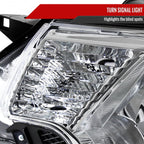 2012-2015 Toyota Tacoma Factory Style Headlights (Chrome Housing/Clear Lens)