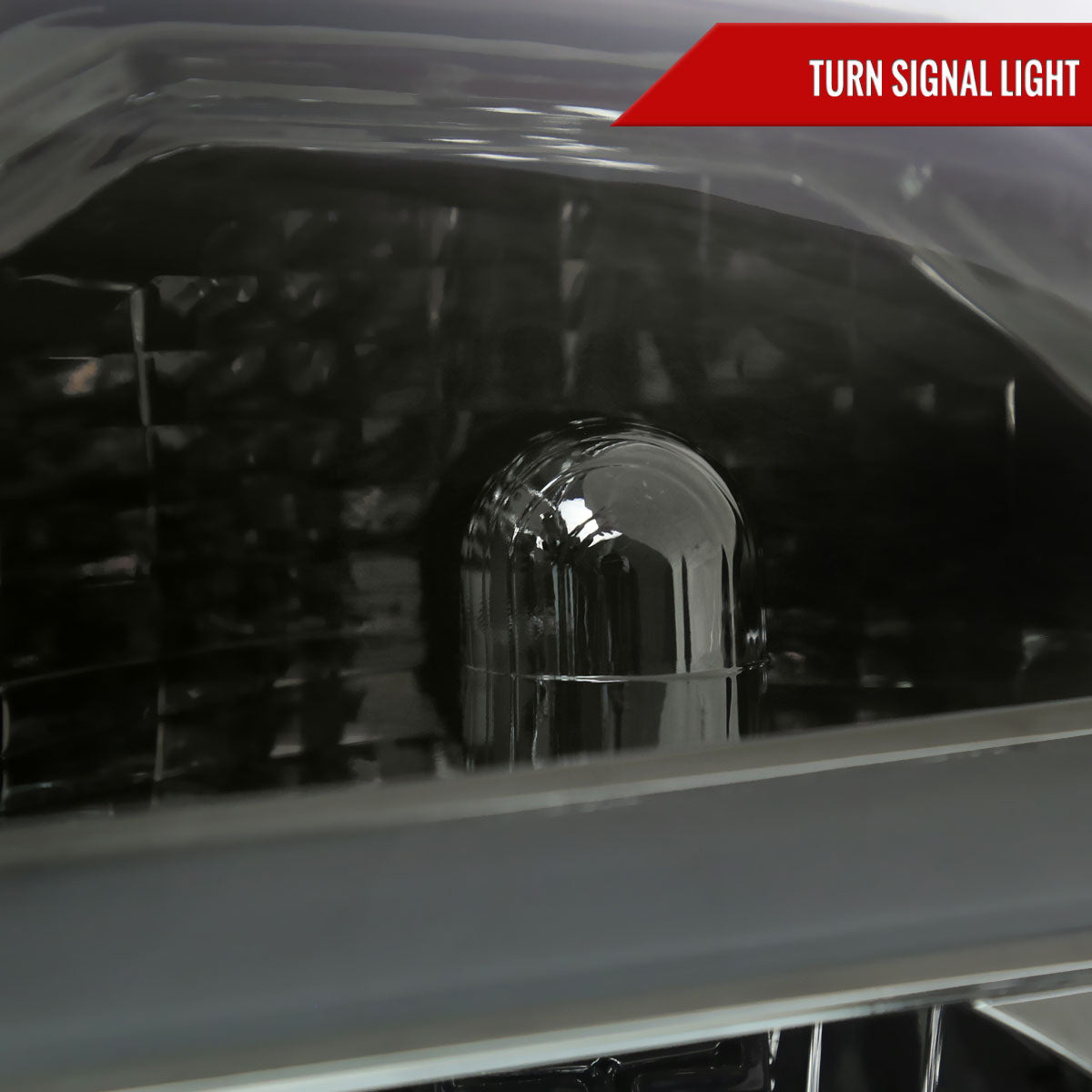 2004-2015 Nissan Titan / 2004-2007 Armada LED Bar Factory Headlights (Chrome Housing/Light Smoked Lens)