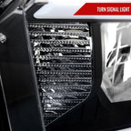 2014-2021 Toyota Tundra LED Bar Factory Style Headlights (Matte Black Housing/Clear Lens)