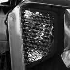 2014-2021 Toyota Tundra Factory Style Crystal Headlights w/ Amber Reflectors (Matte Black Housing/Clear Lens)
