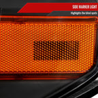 2014-2021 Toyota Tundra Factory Style Headlights w/ LED Light Strip (Matte Black Housing/Clear Lens)