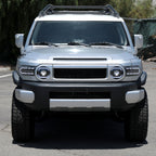 2007-2014 Toyota FJ Cruiser Full LED Projector Headlights with Sequential LED Turn Signal (Matte Black Housing/Clear Lens)