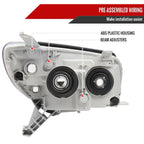 2006-2009 Toyota 4Runner SR5 Limited Projector Style Headlights (Chrome Housing/Clear Lens)